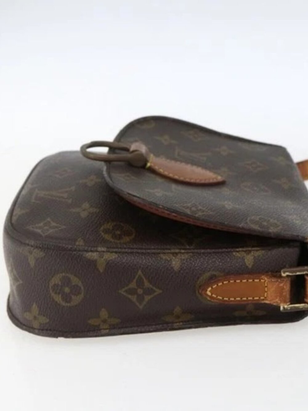 LOUIS VUITTON Monogram Saint Cloud MM Shoulder Bag M51243 LV Auth 169871 - Picture 4 of 16